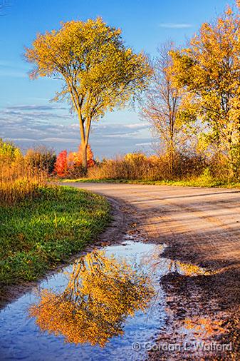 Autumn Reflection_29823.jpg - Photographed near Lombardy, Ontario, Canada.